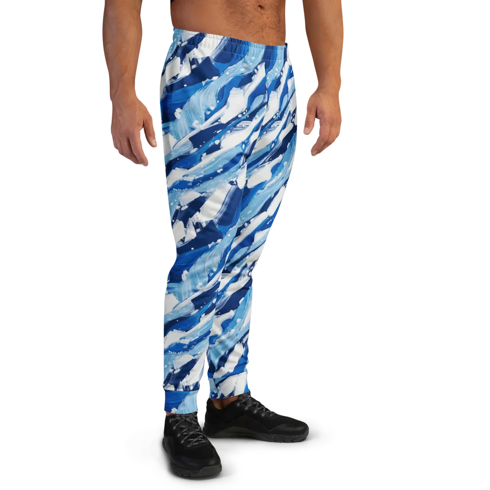 Arctic Current on Men's Joggers — Right