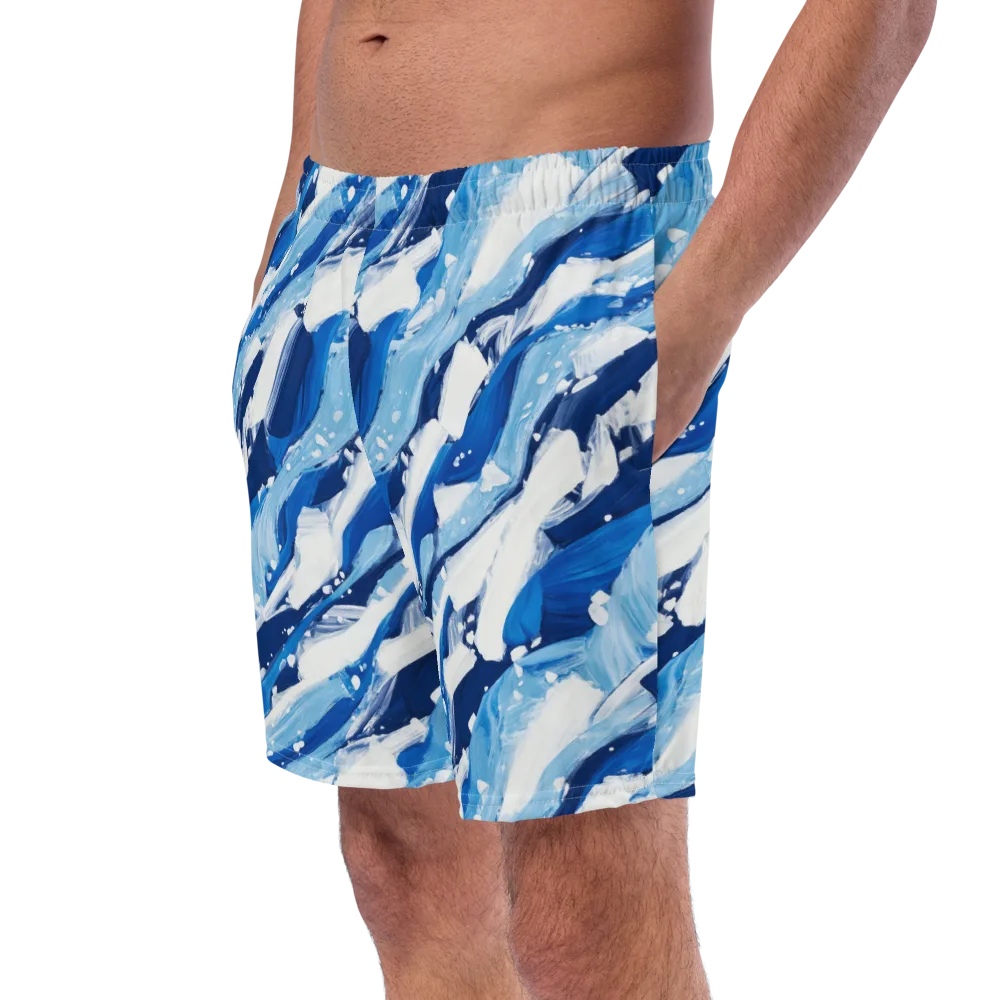 Arctic Current on Swim Trunks — Left Front