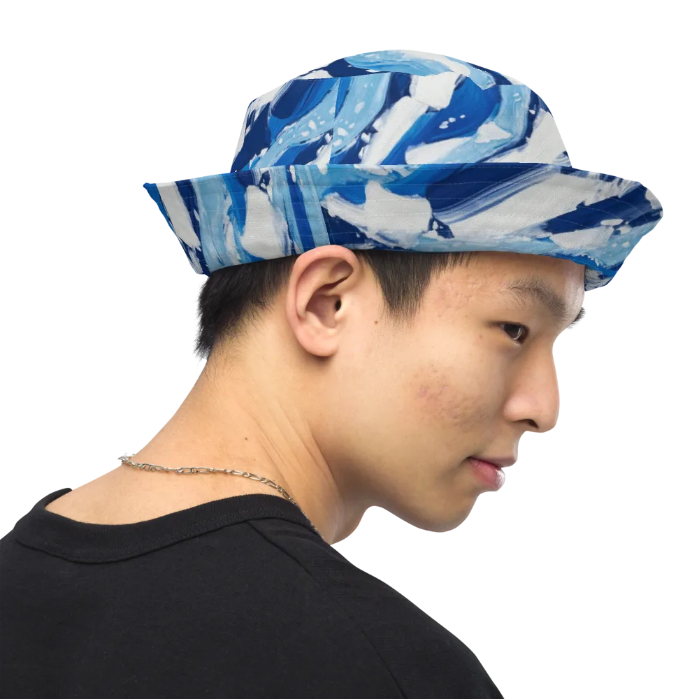 Arctic Current on Reversible Bucket Hat — Right Outside