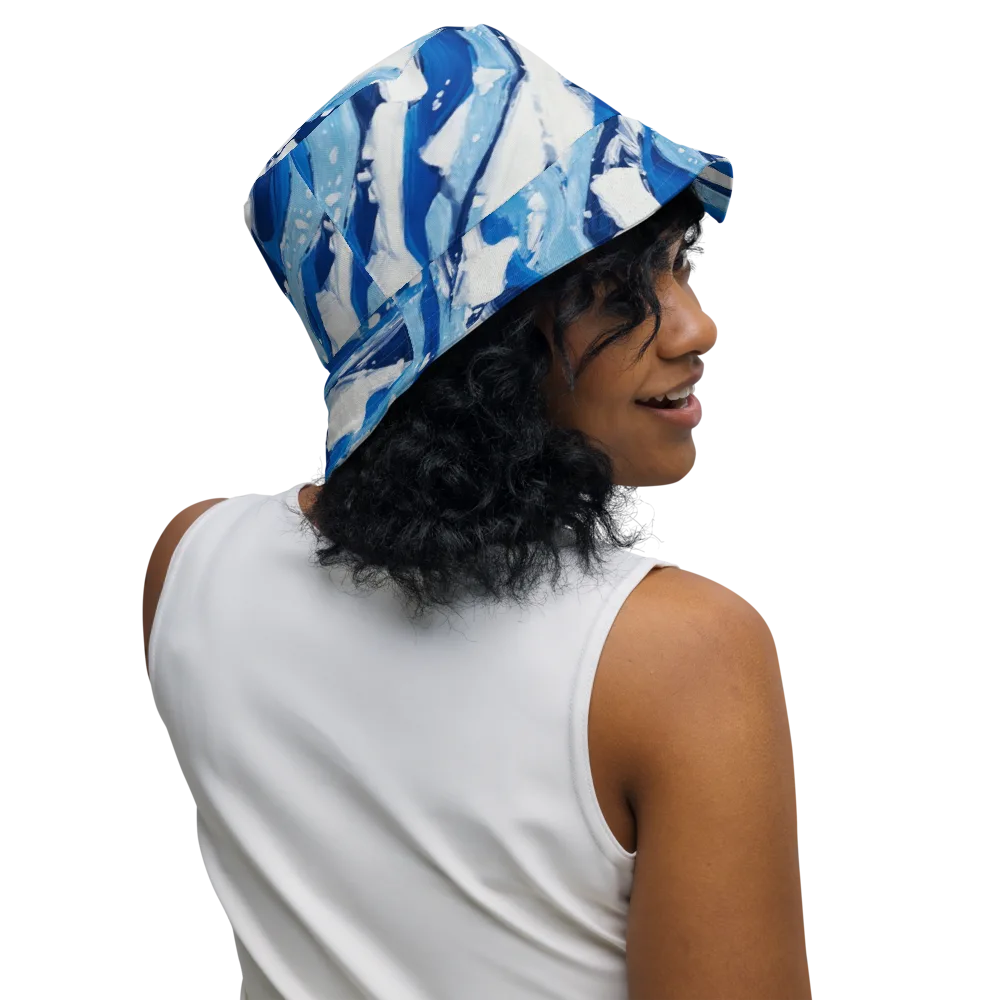 Arctic Current on Reversible Bucket Hat — Right Outside