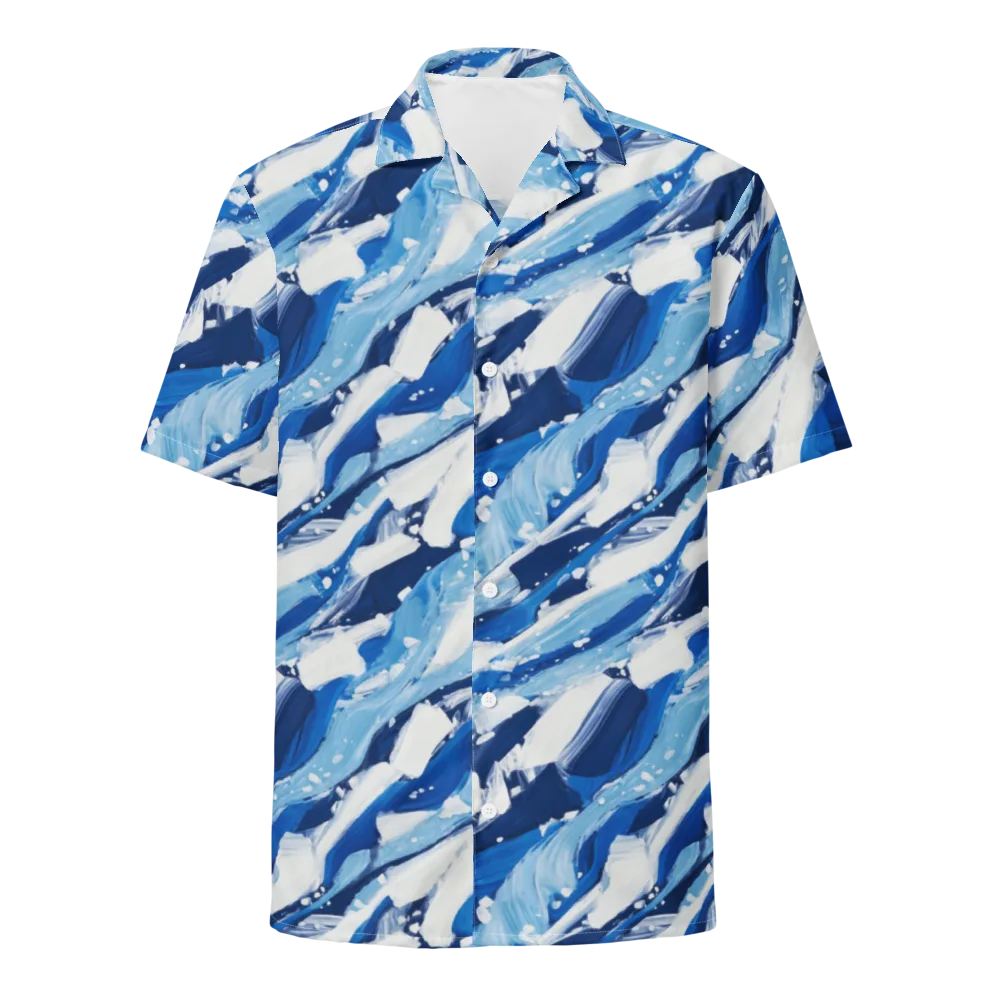 Arctic Current on Button Shirt — Front