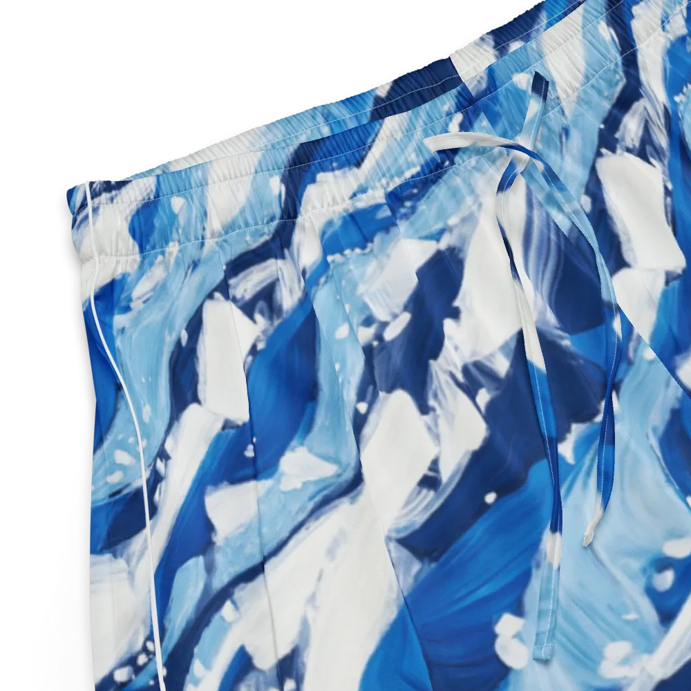 Arctic Current on Women's Pajama Shorts — Product details