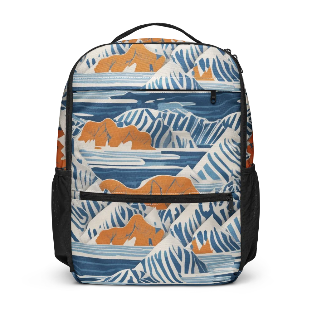 Blue Ridge Drift on Utility Backpack — Front
