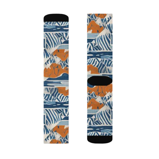 Blue Ridge Drift on a Socks