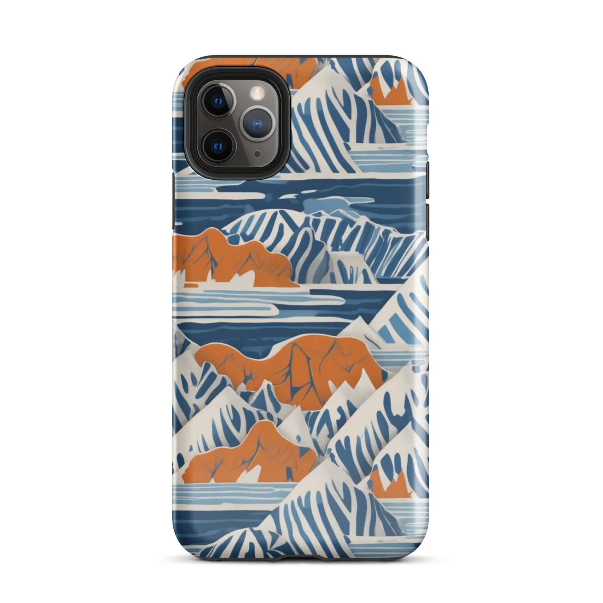 Blue Ridge Drift on Tough Case for iPhone® — Front