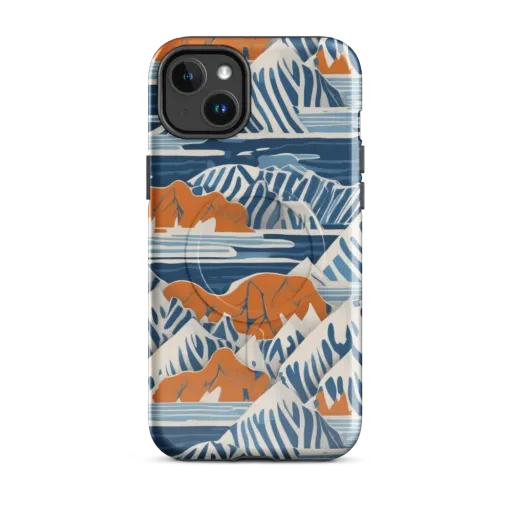 Blue Ridge Drift on a MagSafe Tough Case for iPhone®