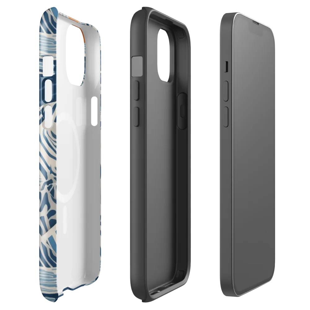 Blue Ridge Drift on MagSafe Tough Case for iPhone® — Front