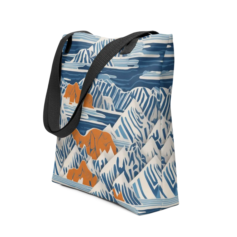 Blue Ridge Drift on Tote Bag — Front