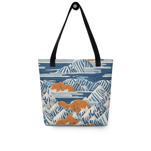 Blue Ridge Drift on a Tote Bag