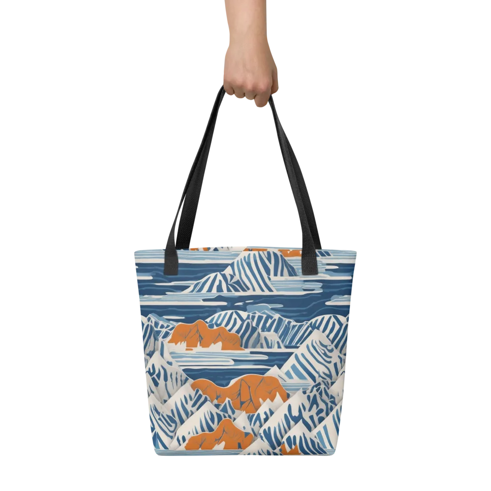 Blue Ridge Drift on Tote Bag — Front