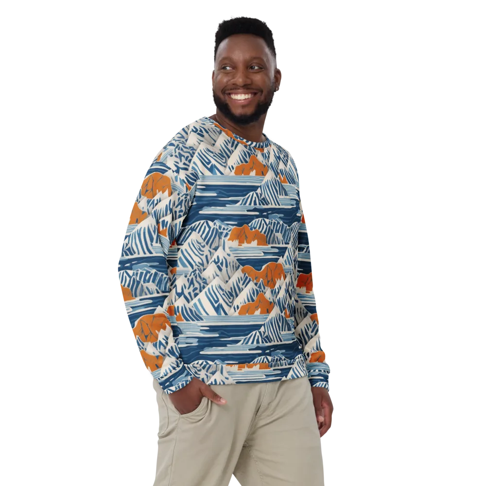 Blue Ridge Drift on Sweatshirt — Front