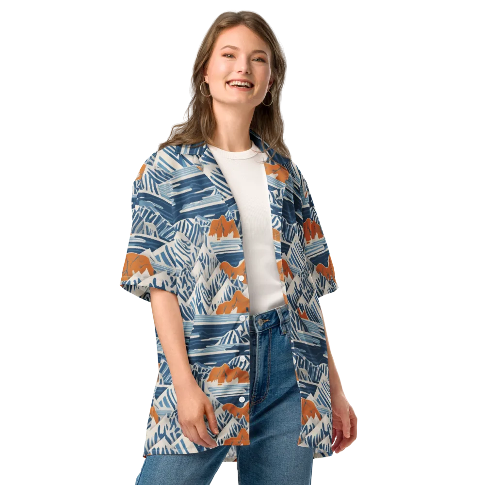 Blue Ridge Drift on Button Shirt — Front