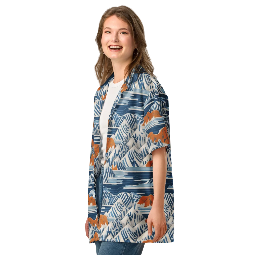 Blue Ridge Drift on Button Shirt — Left Front