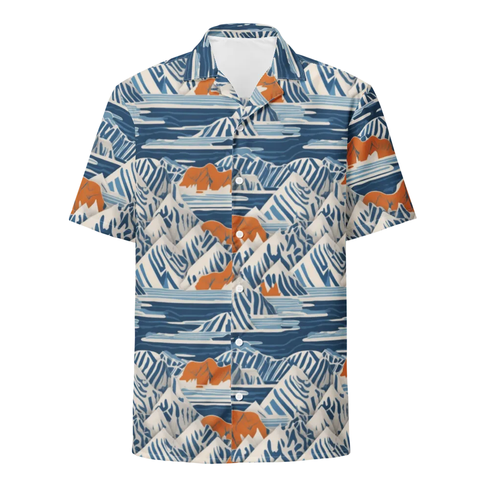 Blue Ridge Drift on Button Shirt — Front
