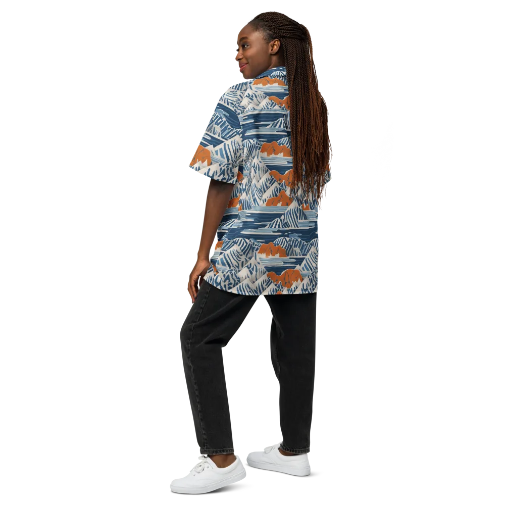 Blue Ridge Drift on Button Shirt — Back