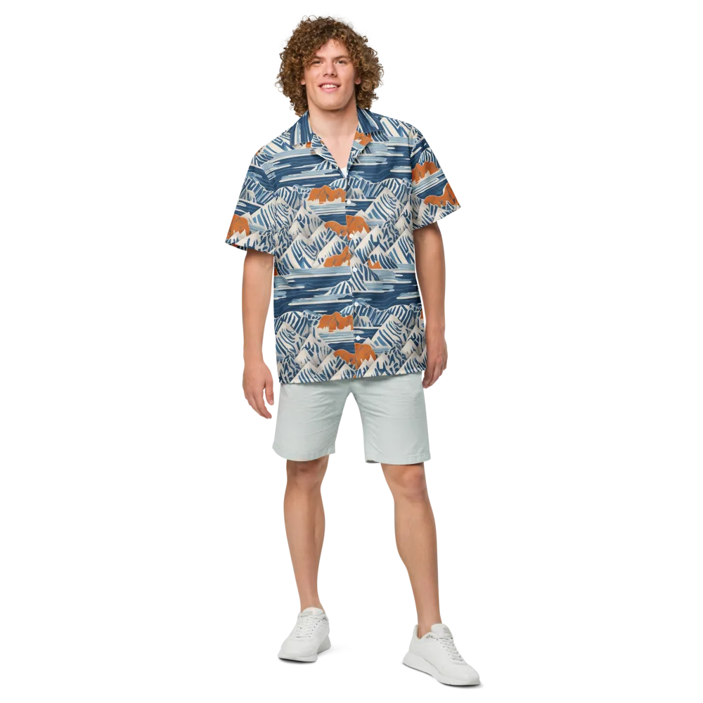 Blue Ridge Drift on Button Shirt — Front