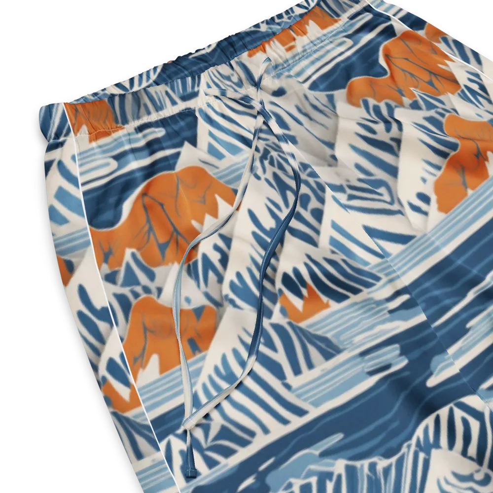 Blue Ridge Drift on Women's Pajama Pants — Product details