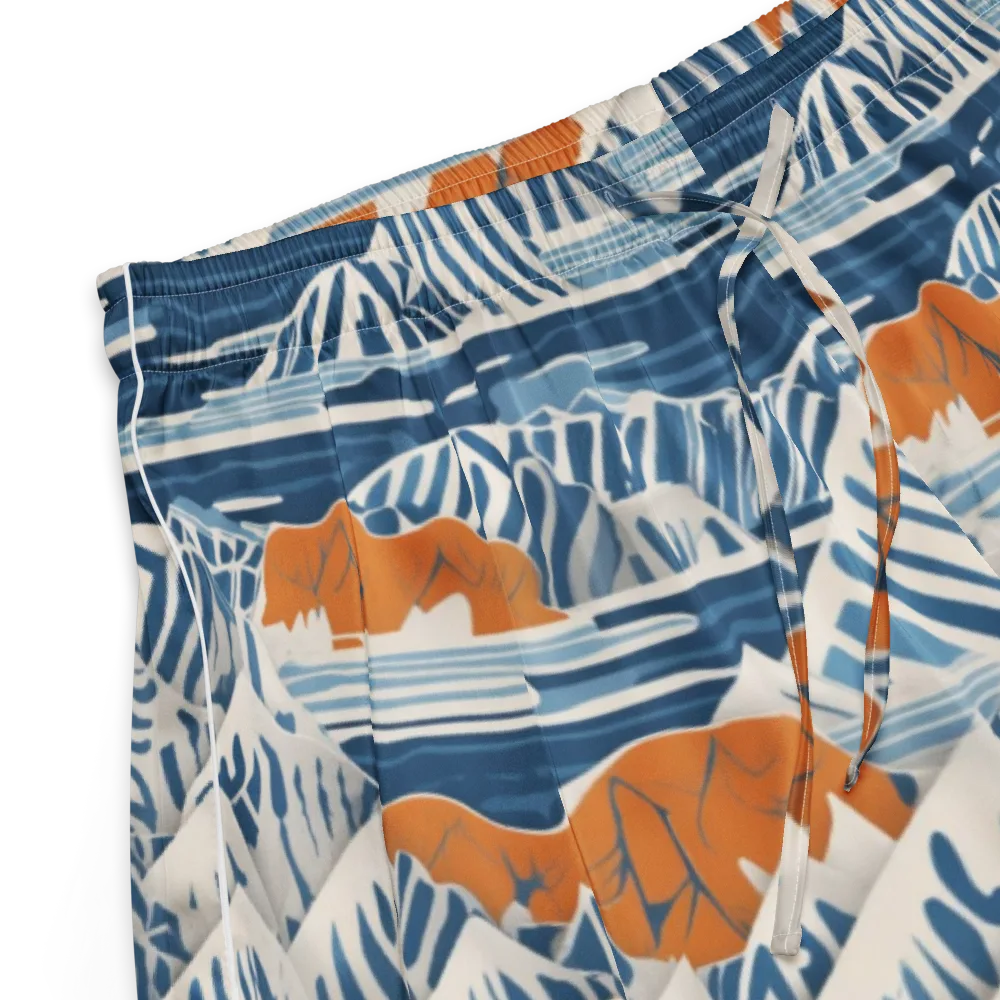 Blue Ridge Drift on Women's Pajama Shorts — Product details