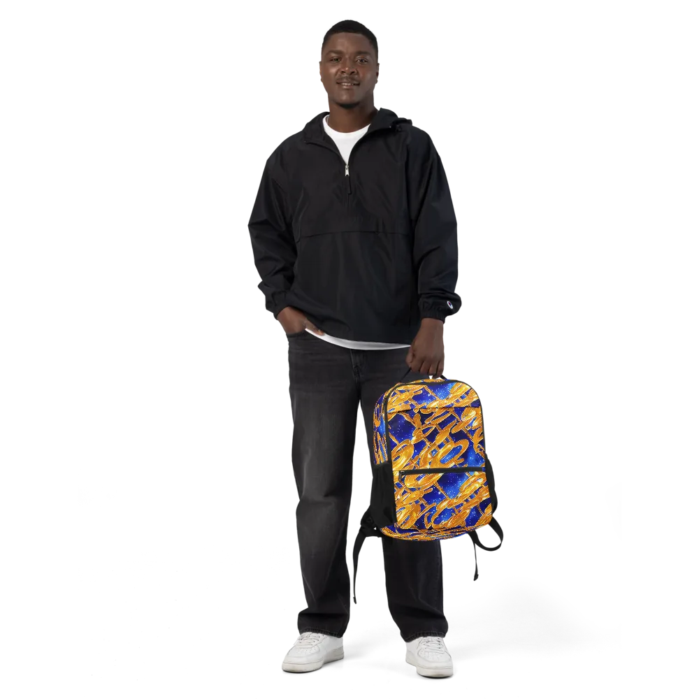 Simonet Swirls on Utility Backpack — Front
