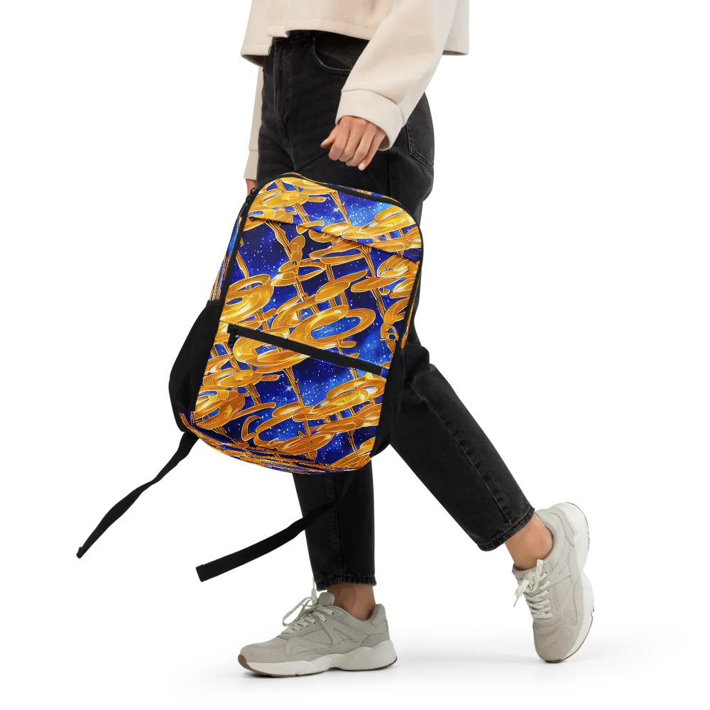 Simonet Swirls on Utility Backpack — Front