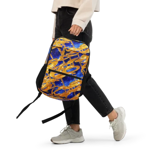 Simonet Swirls on a Utility Backpack