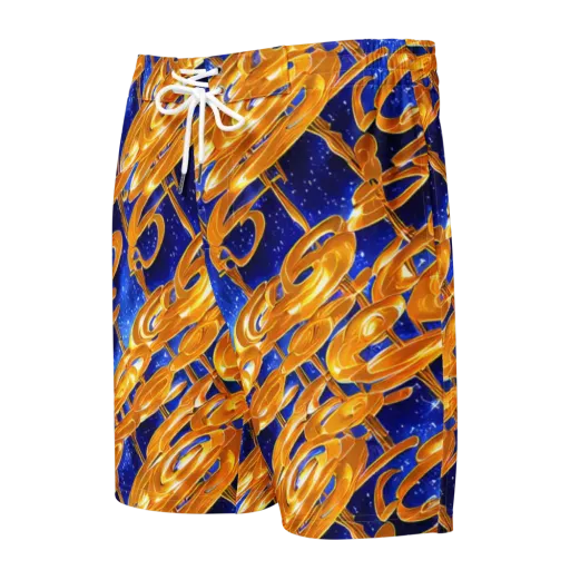Simonet Swirls on a Men's Board Shorts
