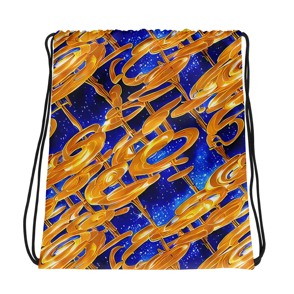 Simonet Swirls on Drawstring Bag — Photo