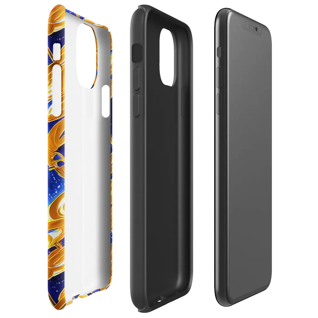 Simonet Swirls on Tough Case for iPhone® — Right