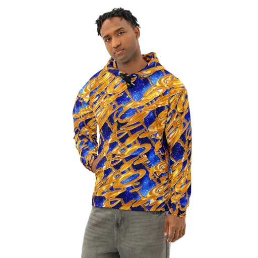 Simonet Swirls on a Cotton Hoodie