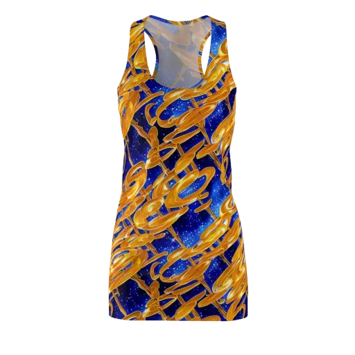 Simonet Swirls on a Racerback Dress