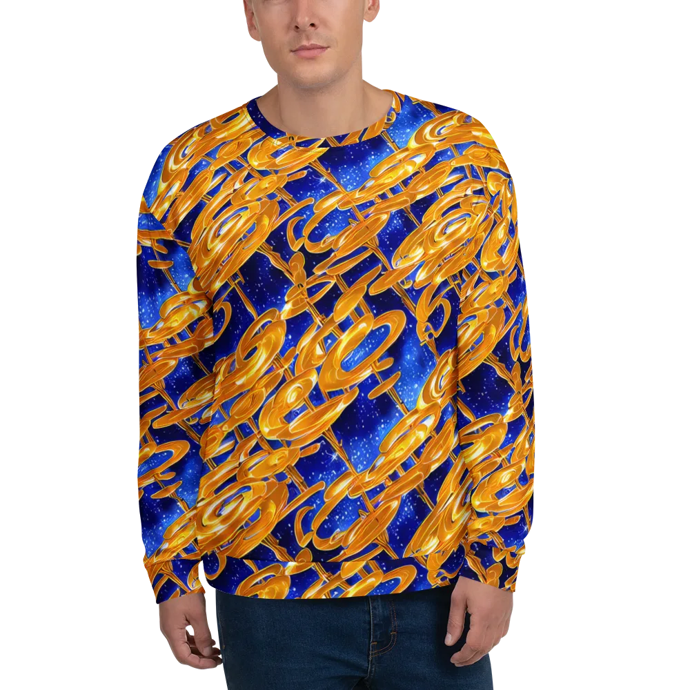 Simonet Swirls on Sweatshirt — Front