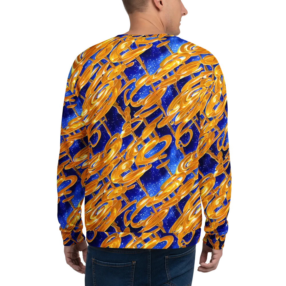 Simonet Swirls on Sweatshirt — Back