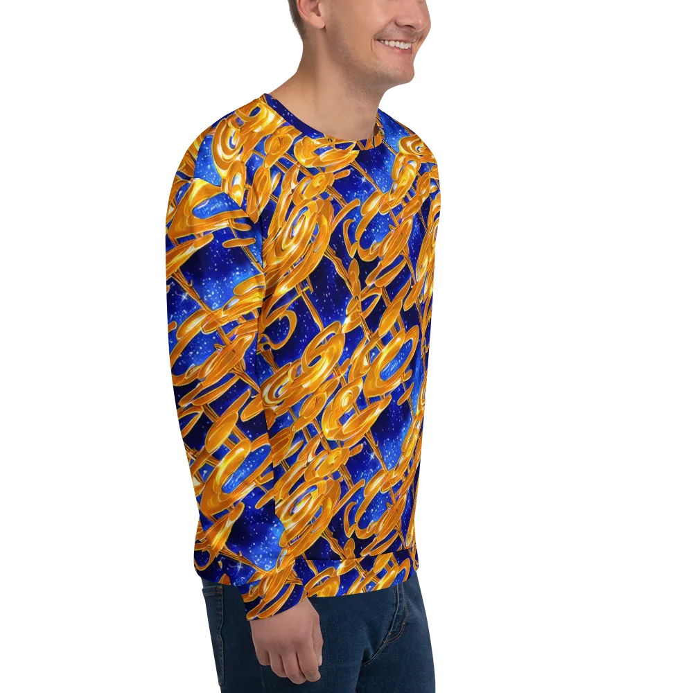 Simonet Swirls on Sweatshirt — Right Front