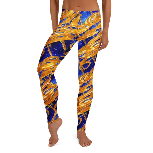 Simonet Swirls on a Leggings