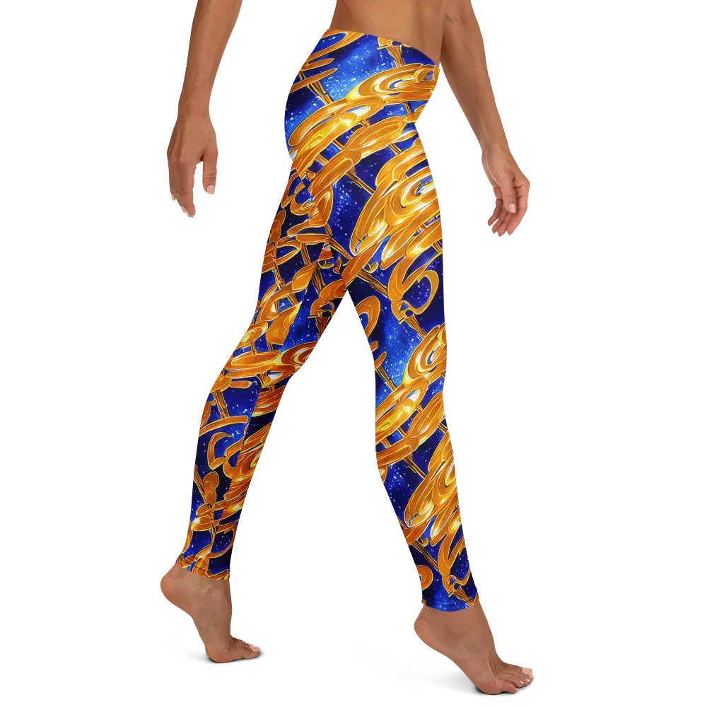 Simonet Swirls on Leggings — Right