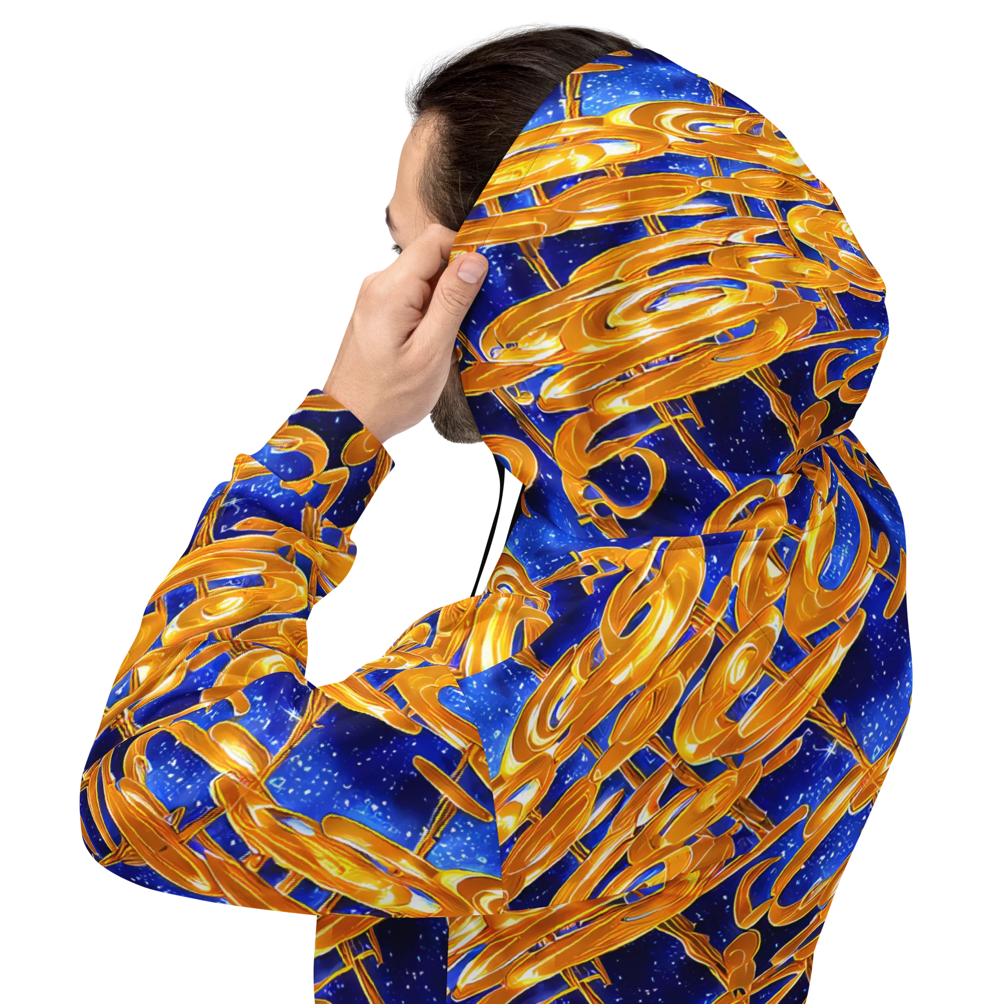 Simonet Swirls on Hoodie — Back