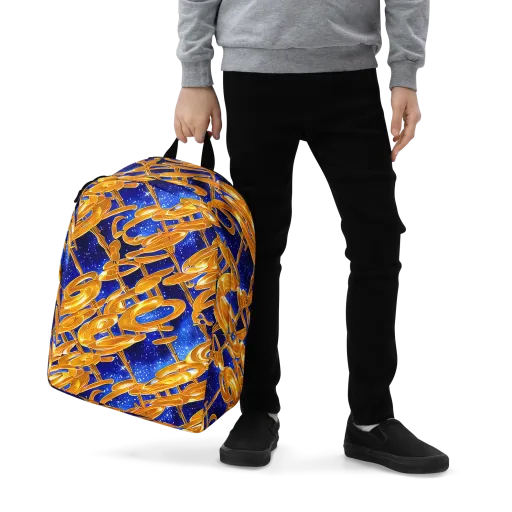 Simonet Swirls on a Minimalist Backpack