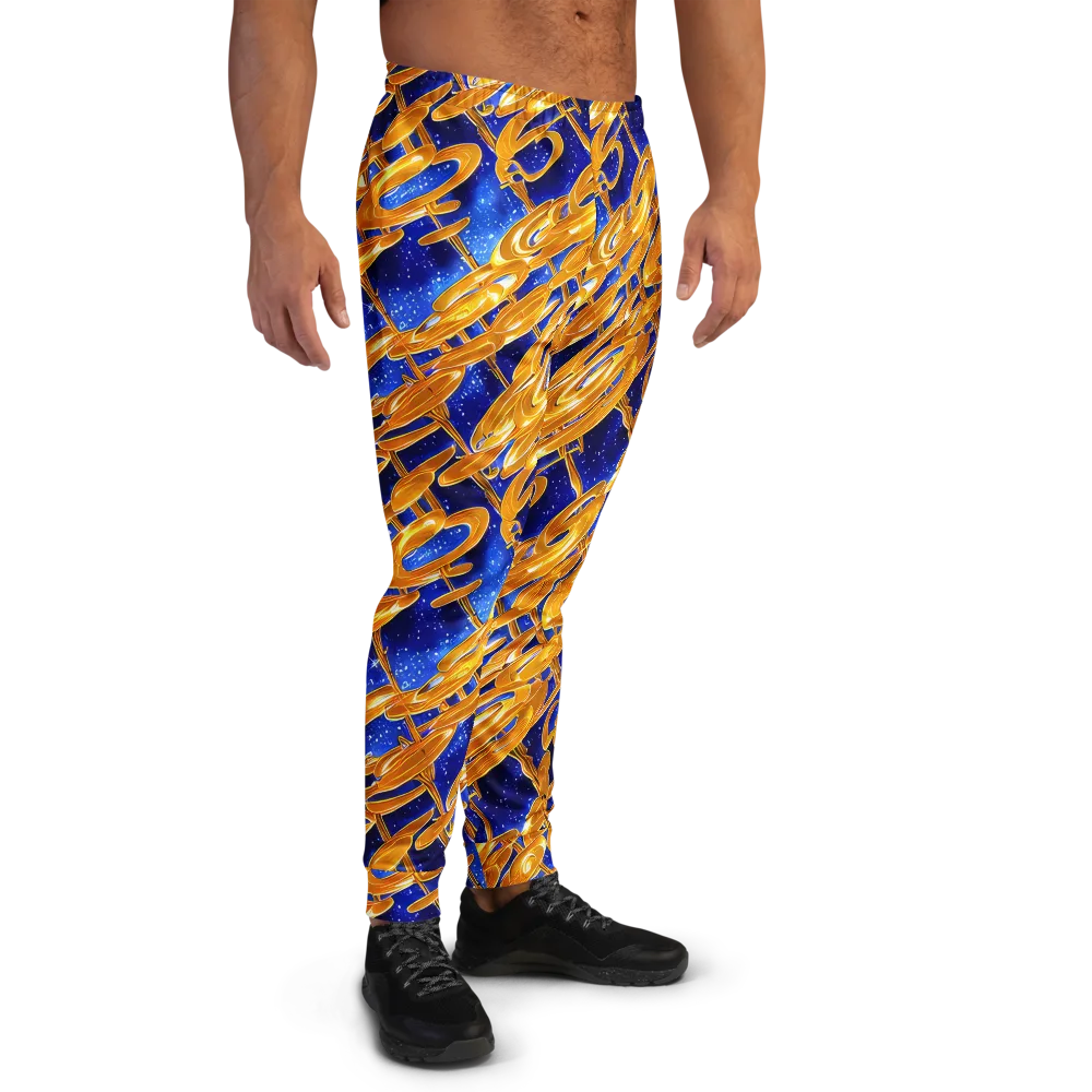 Simonet Swirls on Men's Joggers — Right