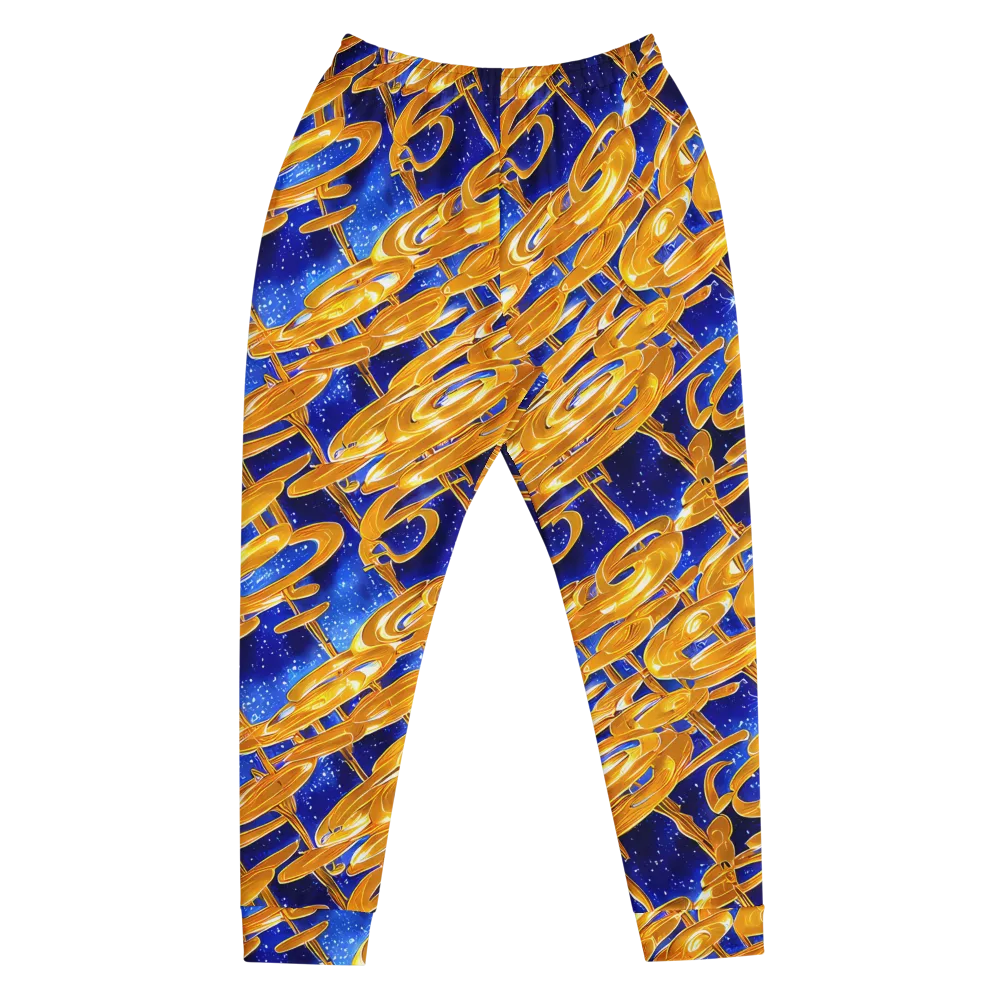 Simonet Swirls on Men's Joggers — Front
