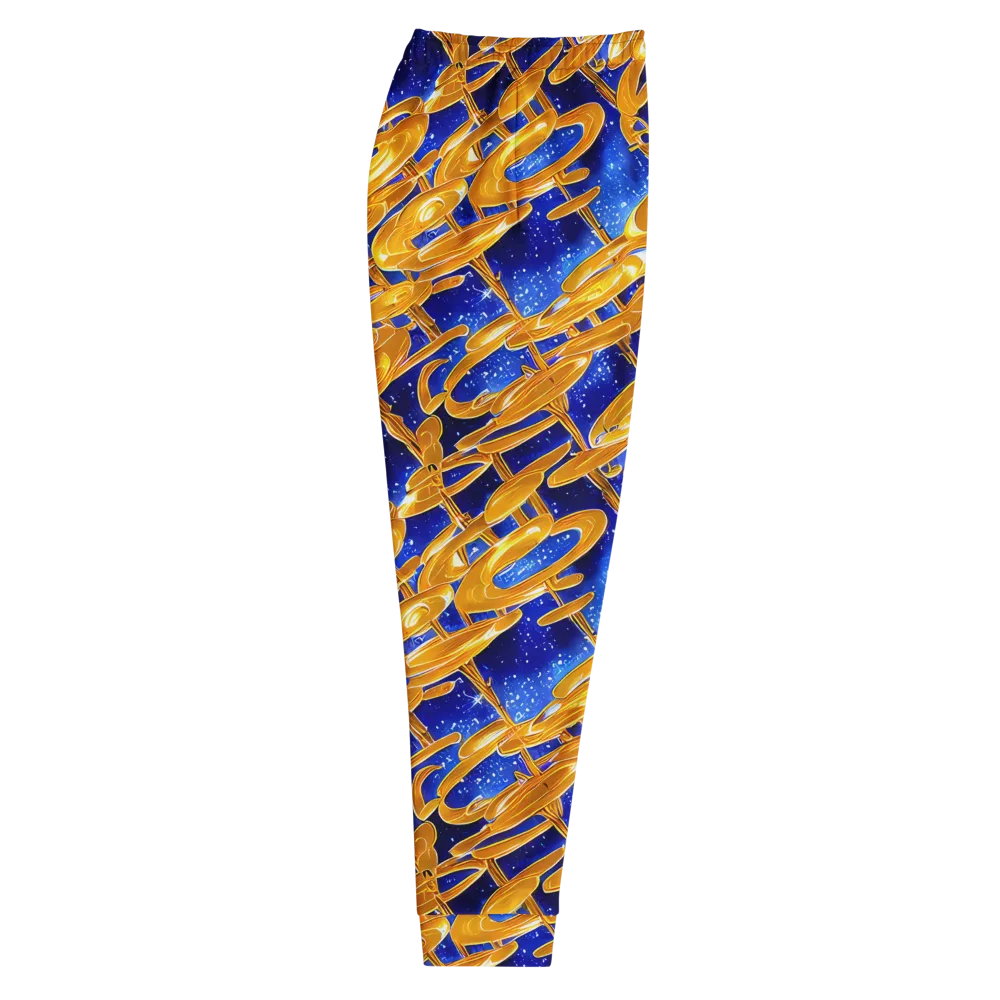 Simonet Swirls on Men's Joggers — Right