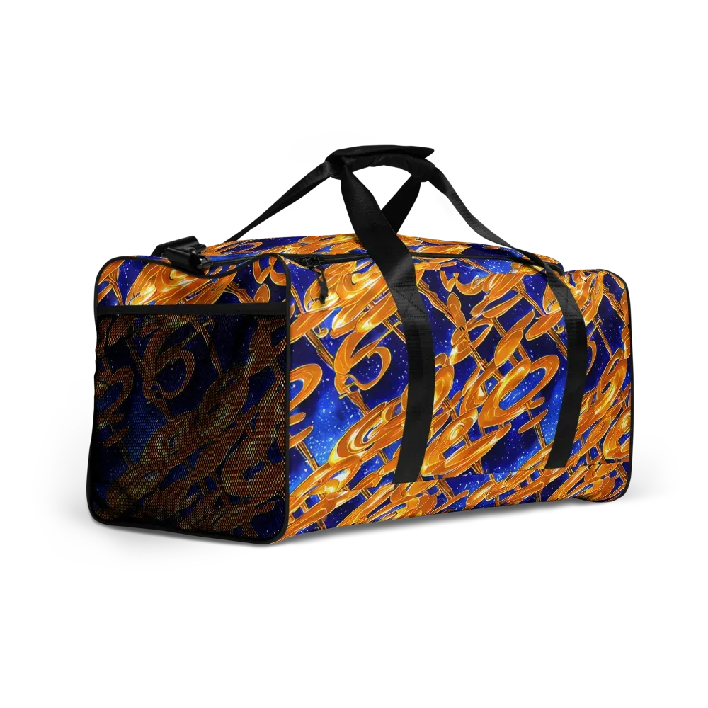 Simonet Swirls on Duffle Bag — Right Front