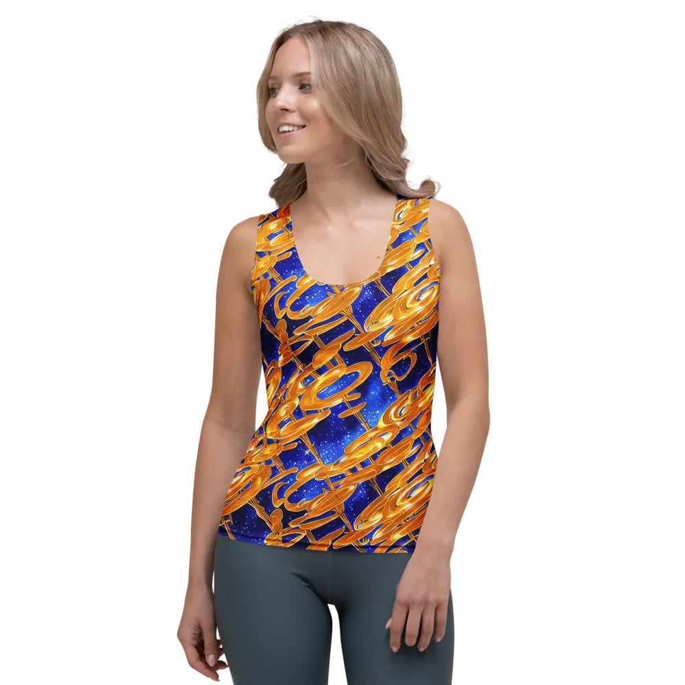 Simonet Swirls on Women's Tank Top — Front