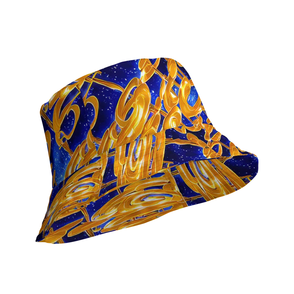 Simonet Swirls on Reversible Bucket Hat — Product details Outside