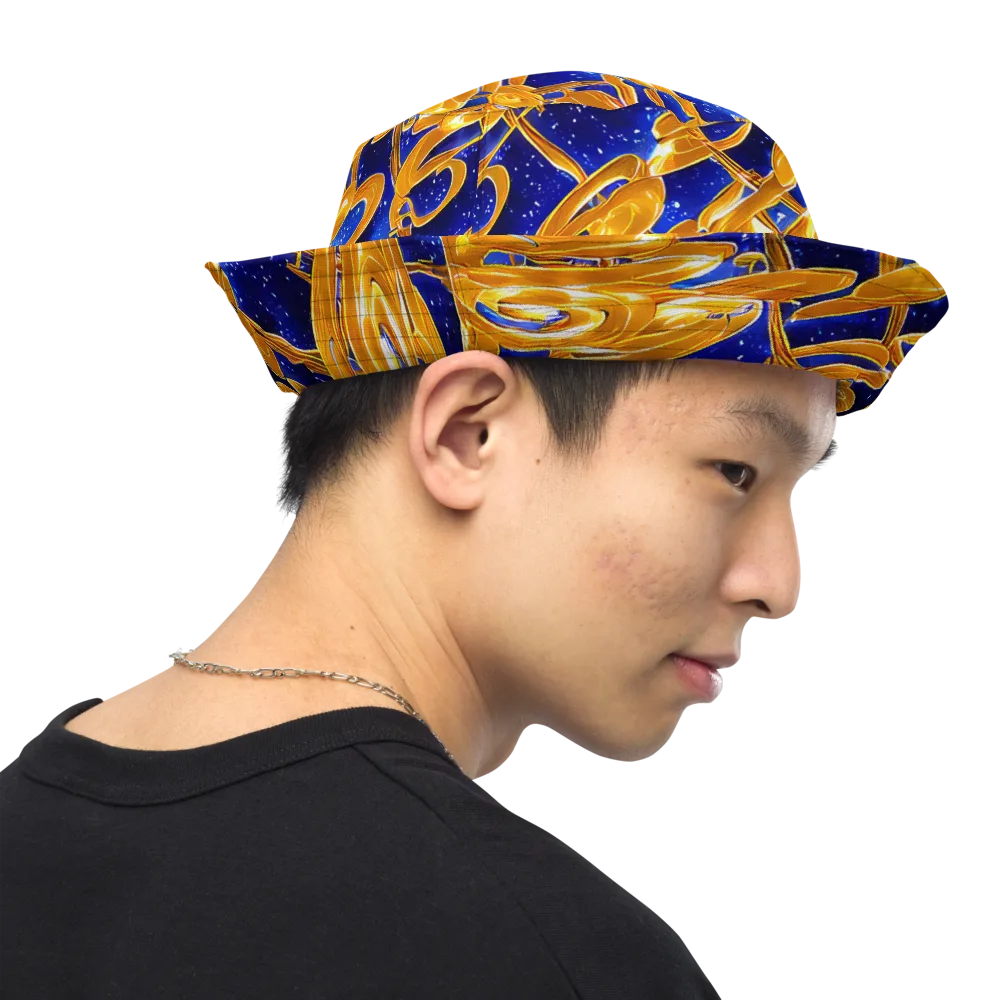 Simonet Swirls on Reversible Bucket Hat — Right Outside