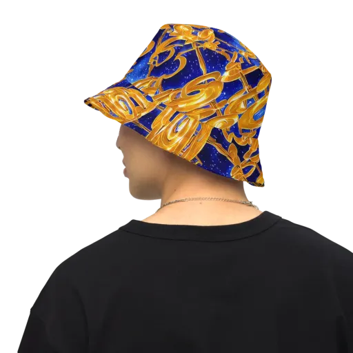 Simonet Swirls on a Reversible Bucket Hat