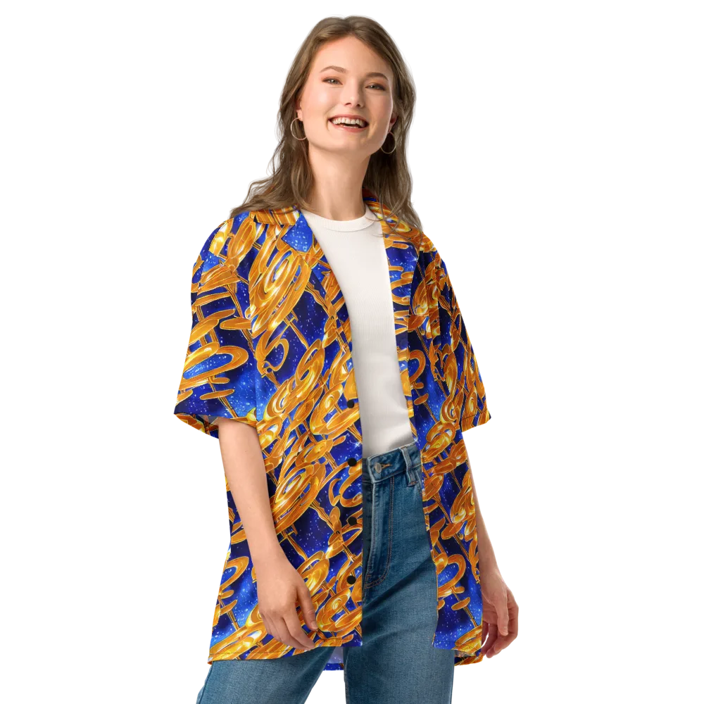 Simonet Swirls on Button Shirt — Front