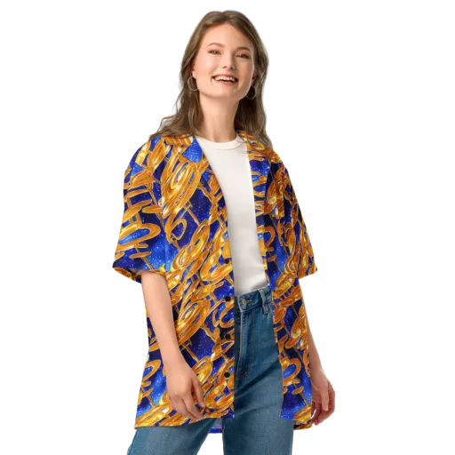 Simonet Swirls on a Button Shirt