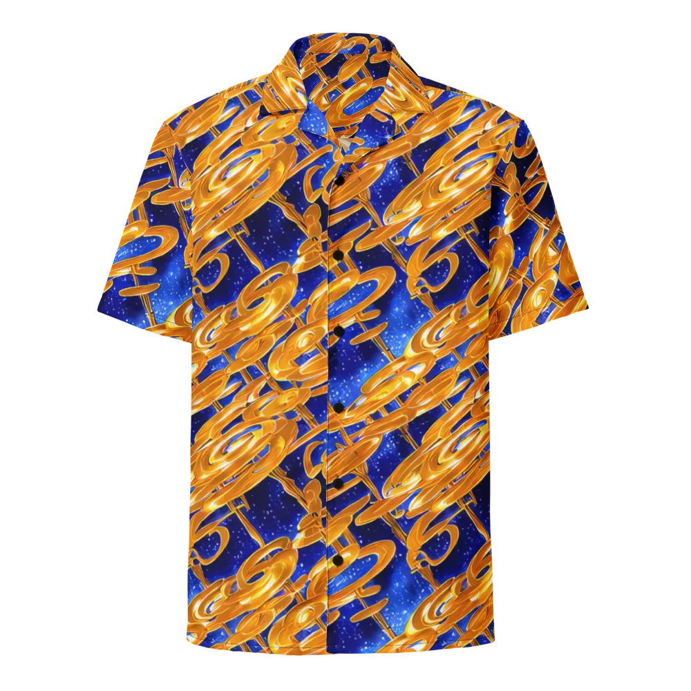 Simonet Swirls on Button Shirt — Front