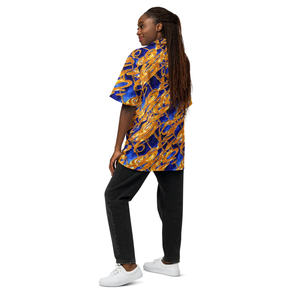 Simonet Swirls on Button Shirt — Back