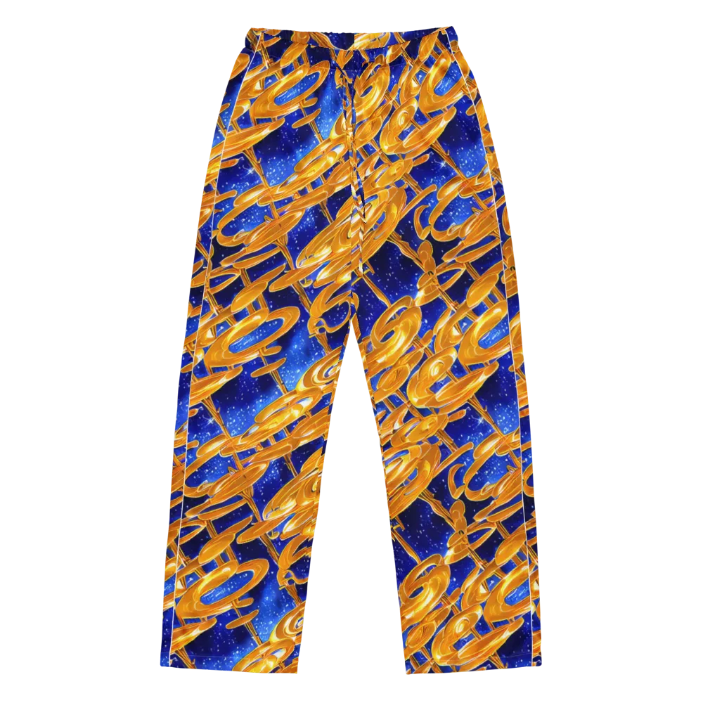 Simonet Swirls on Women's Pajama Pants — Front